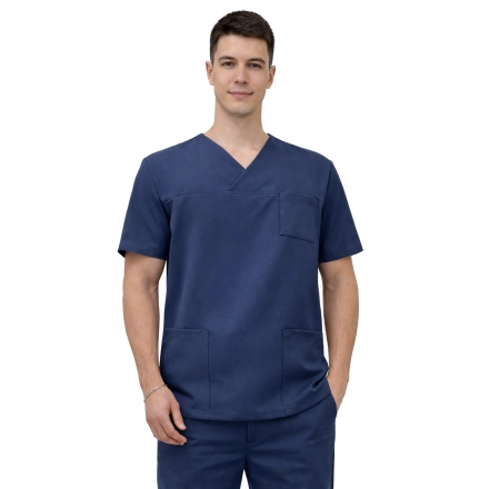 Bluza medyczna kasak granatowa  Stretch roz. M